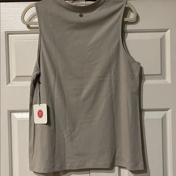 NWT Pure Barre muscle tank olive Med - Picture 3 of 3